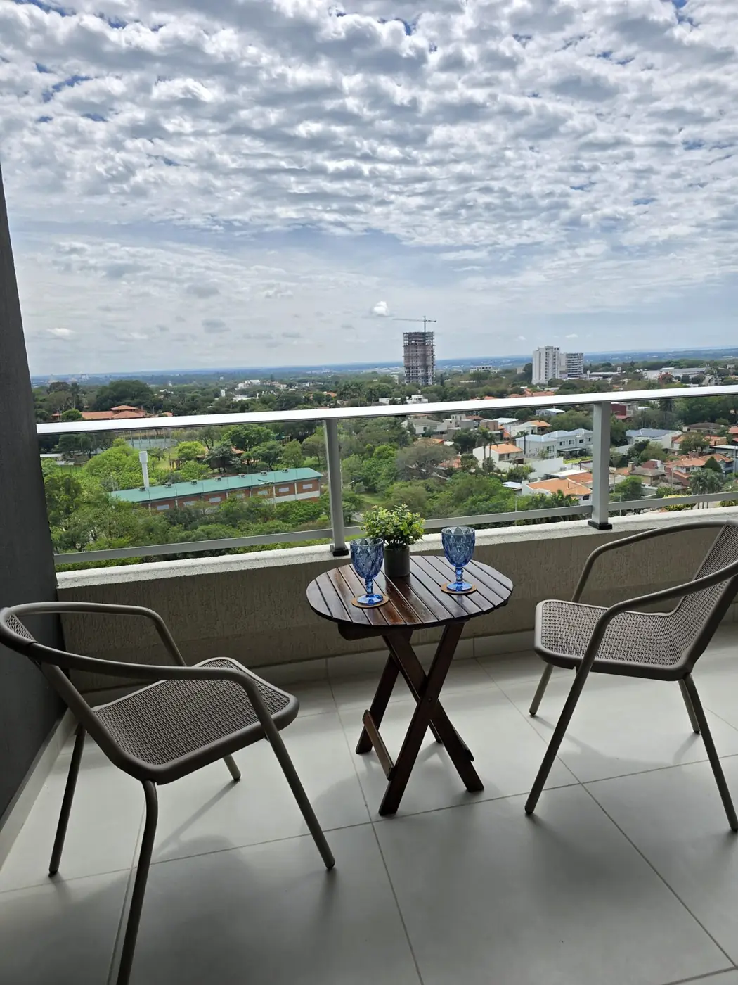 Balcón con vista a Asunción