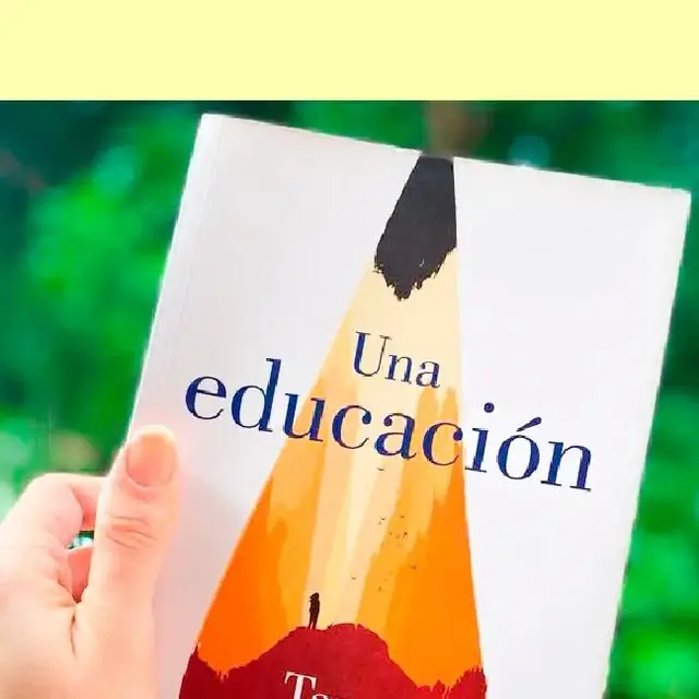 Tapa de «Una educación»