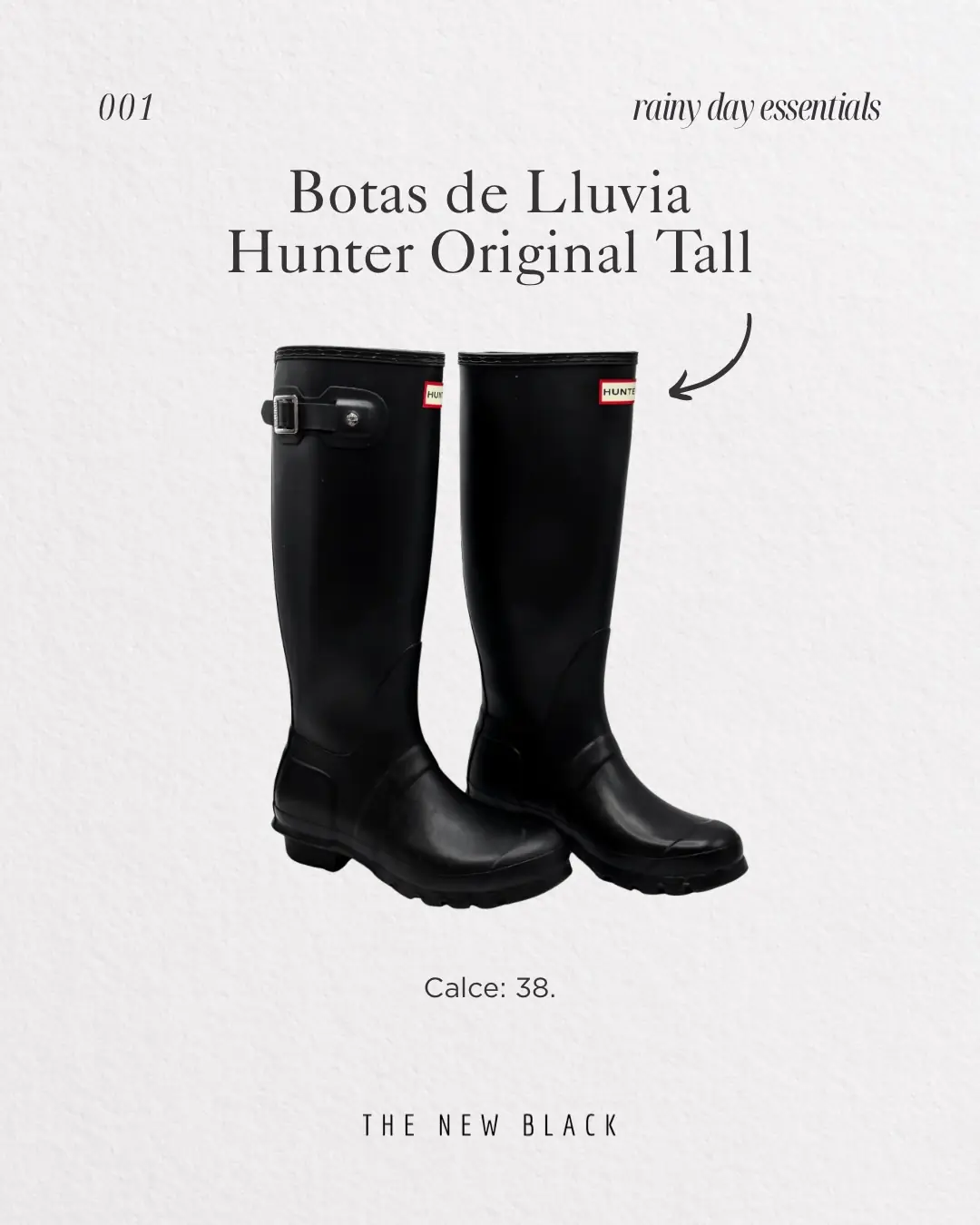 Accesorios para días de lluvia en The New Black